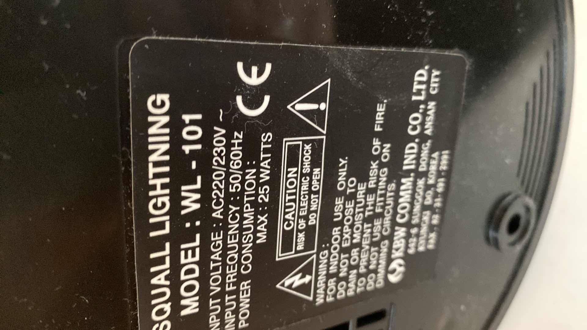 Photo 1 of BACARDI BAR LAMP H 14”