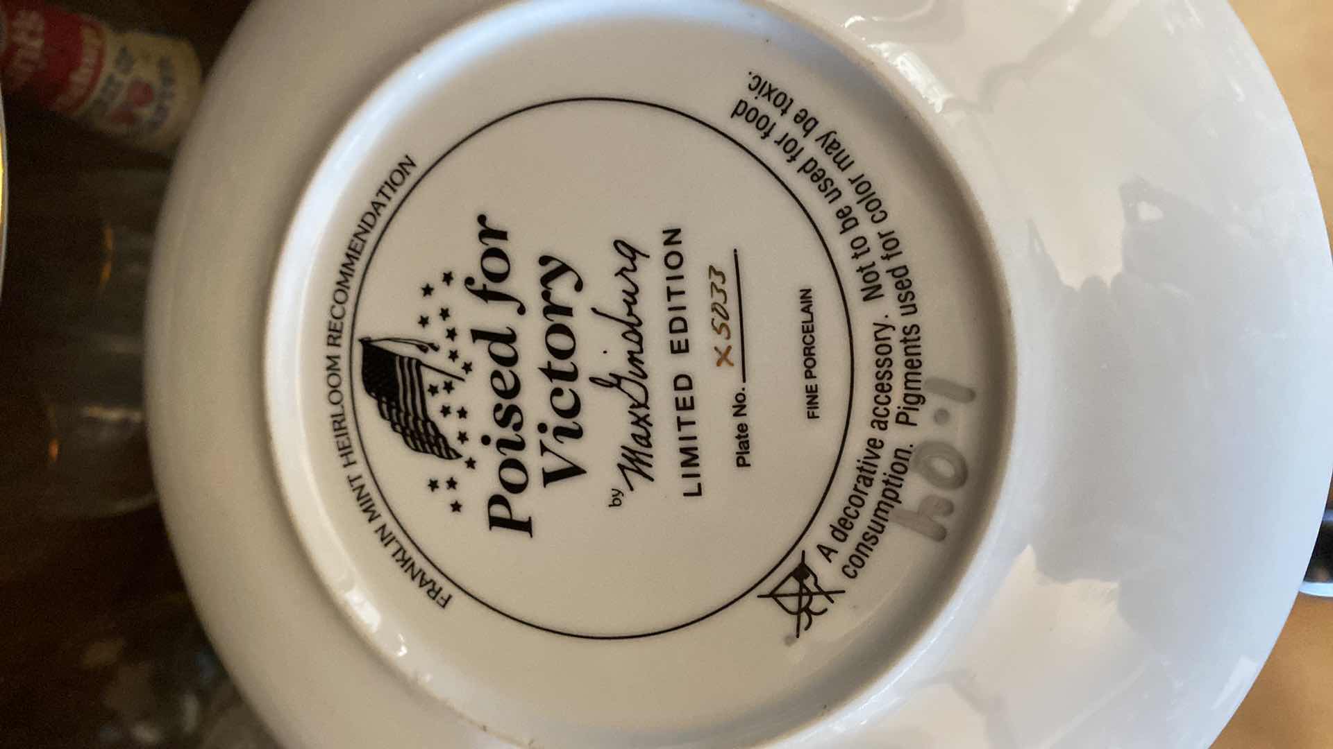 Photo 5 of 6 FRANKLIN MINT PRESIDENT KENNEDY COLLECTOR PLATES 8”