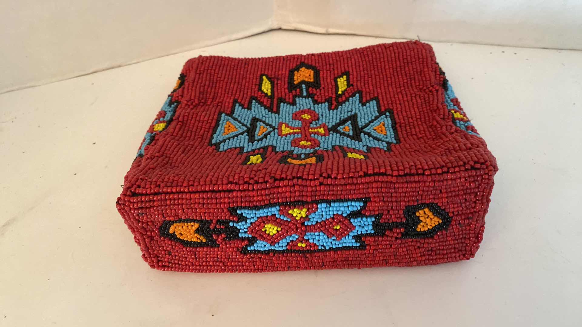 Photo 1 of 2 WALLETS AND 1 BEADED BAG 7” x 6 1/2”
