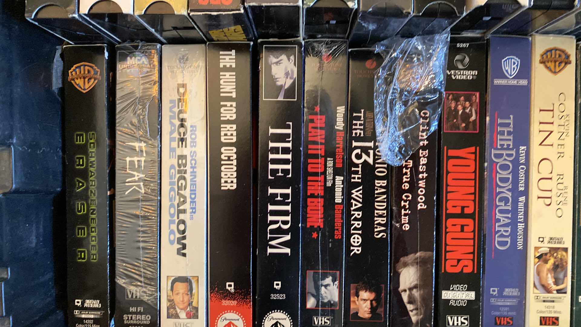 Photo 1 of VHS MOVIES VARIOUS TITLES - TOTES NOT INCLUDED