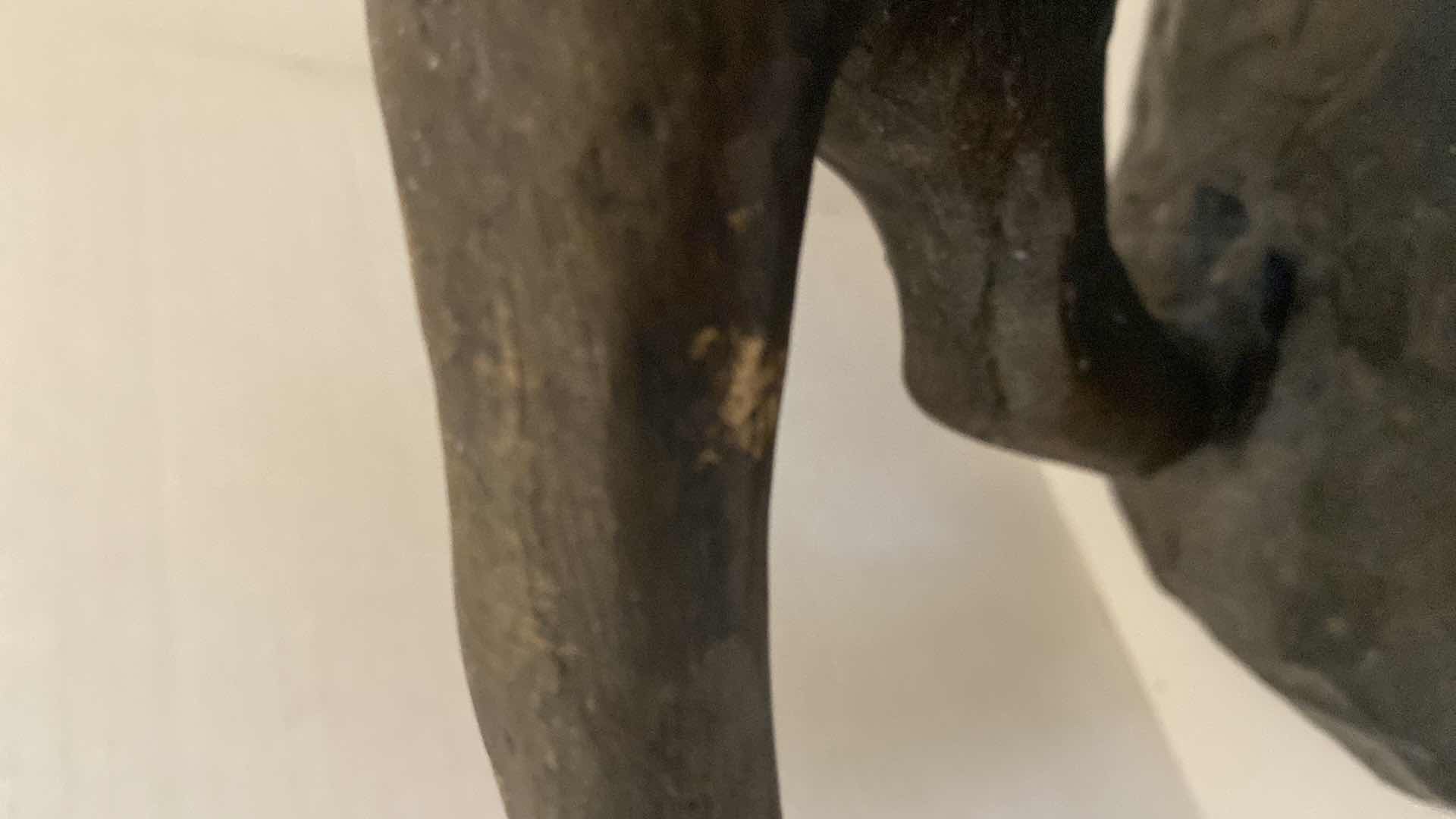 Photo 1 of RESIN LION FIGURINE 29” x 24”