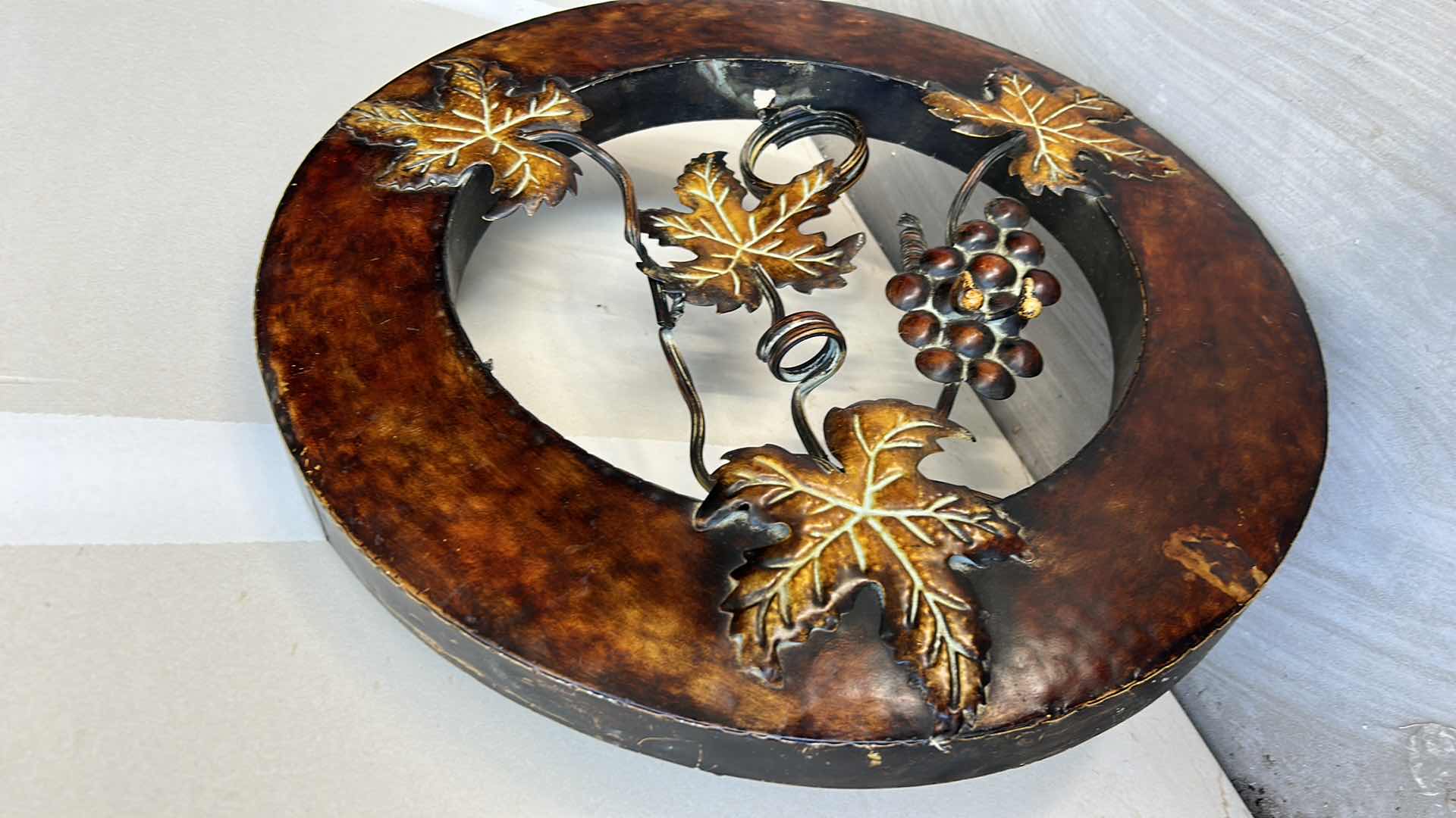 Photo 1 of IRON WALL DECOR 25” ROUND