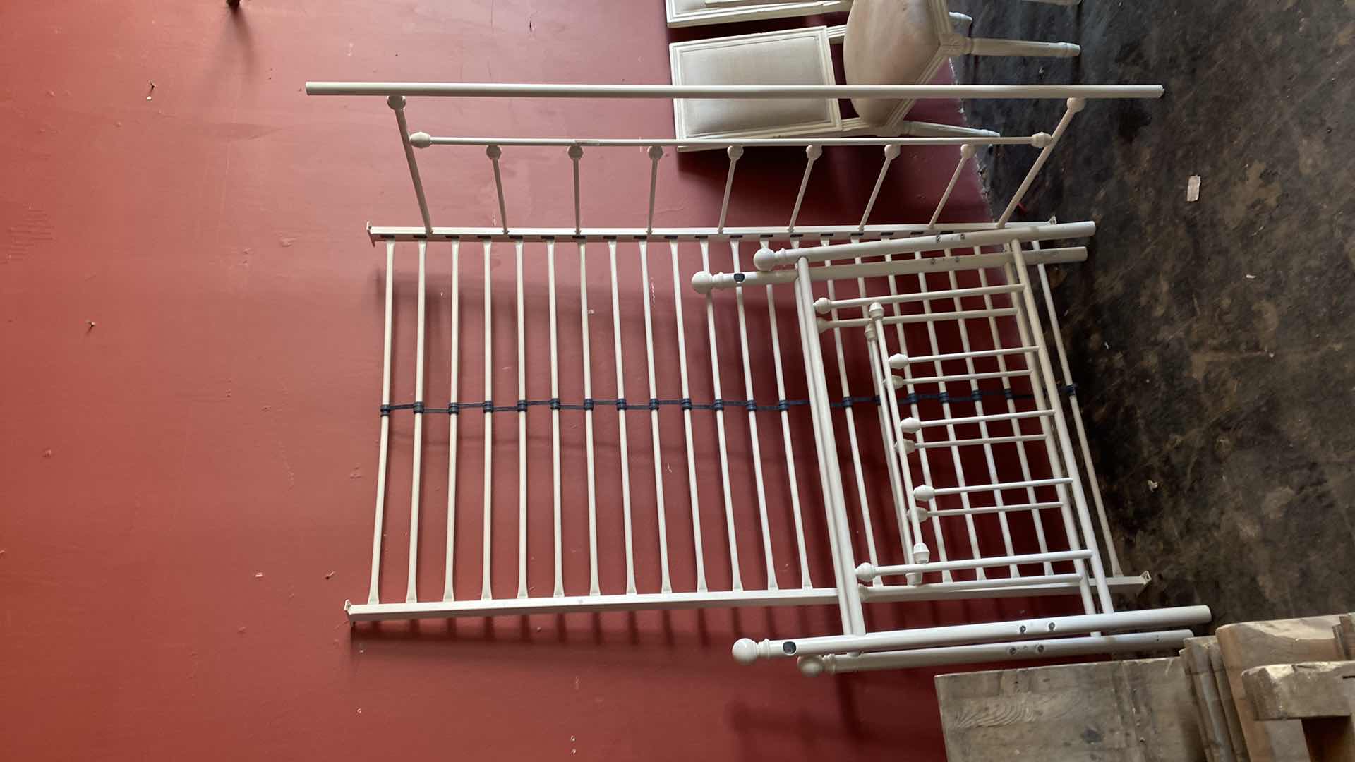 Photo 1 of DAYBED WHITE IRON BED FRAME 75” x 41” H 42”