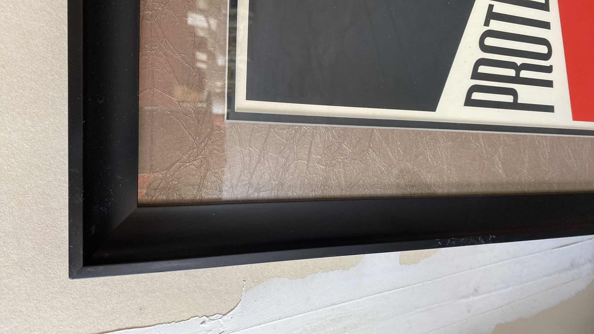 Photo 1 of FRAMED SHEPARD FAIREY HOME INVASION 1 , SIGNED 128/300 SCREEN PRINT 18” X 24” OVERALL 23” X 31”