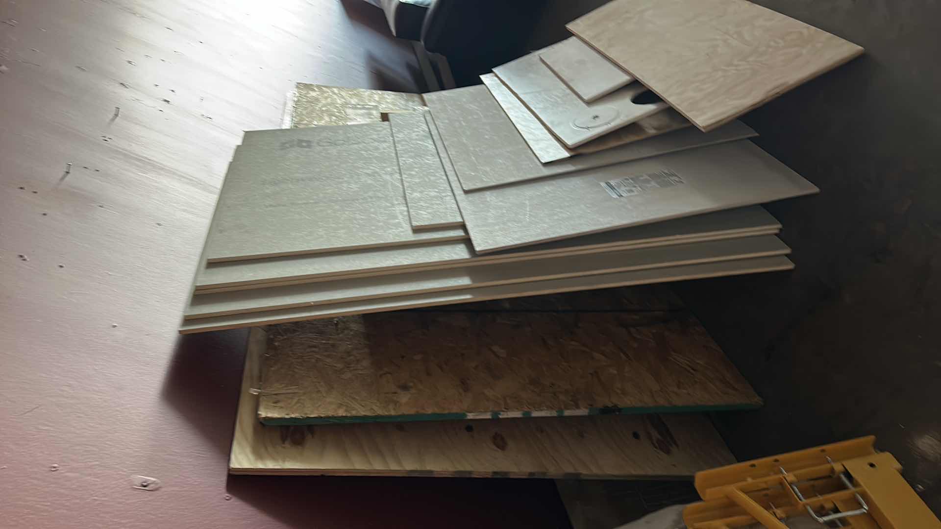 Photo 1 of BUILDING SUPPLIES, CEMENT BOARDS, DRY WALL AND MORE