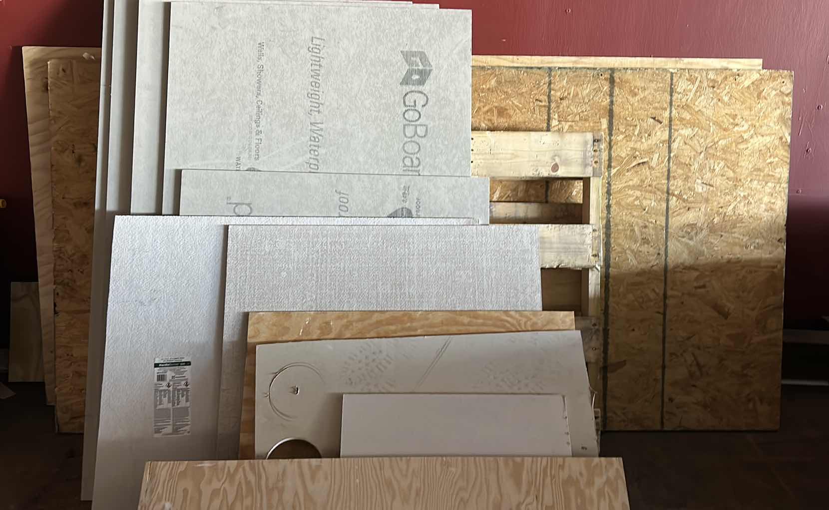 Photo 1 of BUILDING SUPPLIES, CEMENT BOARDS, DRY WALL AND MORE