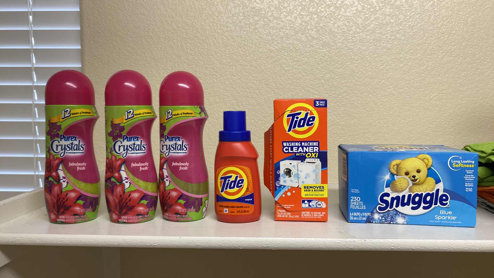 Photo 1 of LAUNDRY ROOM CONTENTS ON SHELF