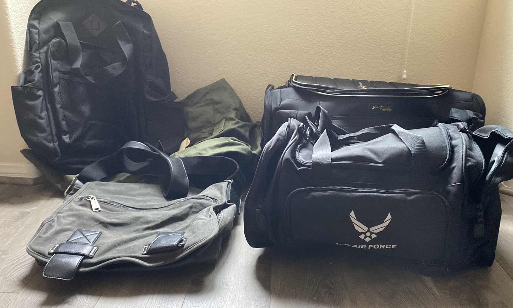 Photo 1 of ASSORTED DUFFLES AND BACK PACK