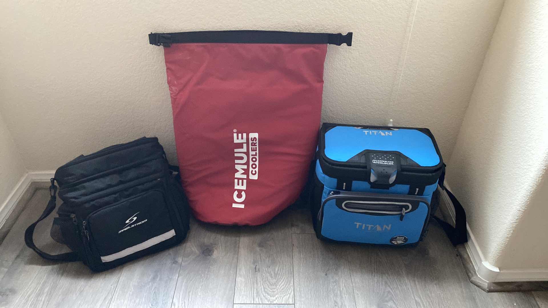 Photo 1 of ICEMULE COOLER BAG AND 2 SMALL COOLERS