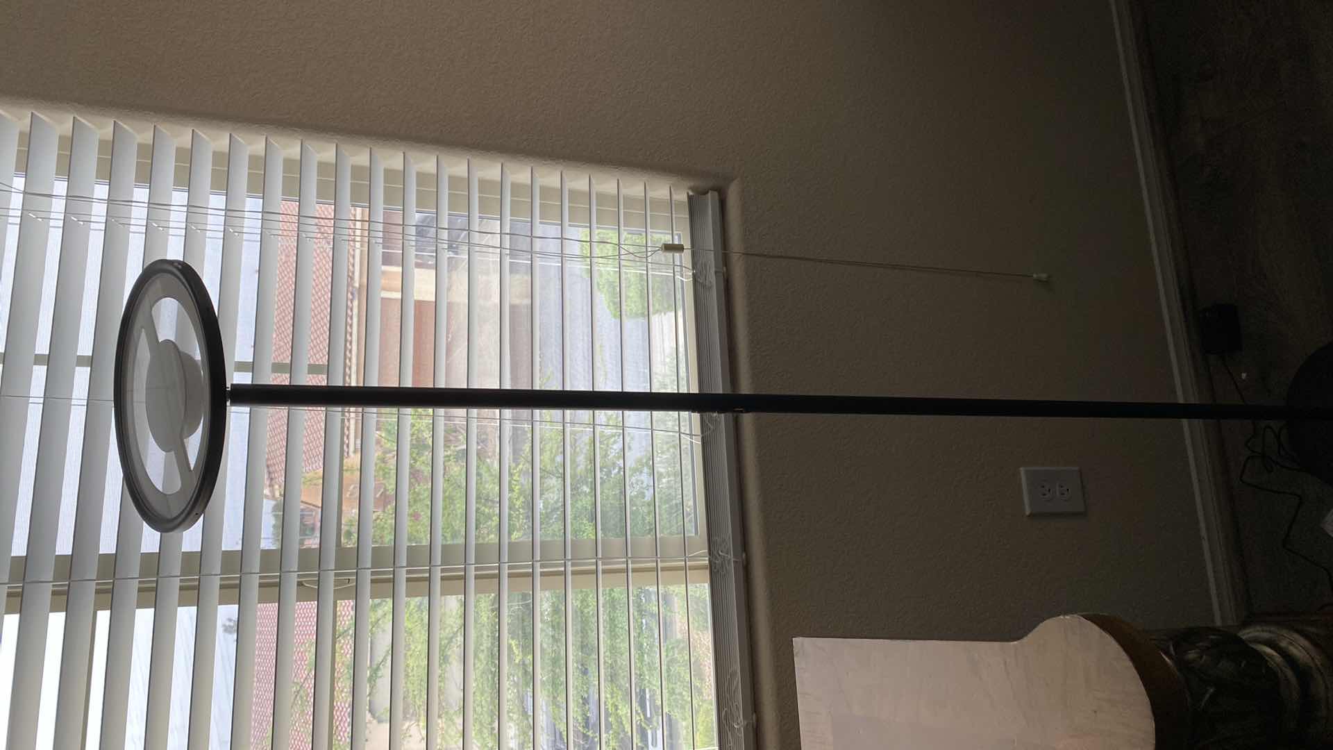 Photo 1 of BLACK FLOOR LAMP H 67”