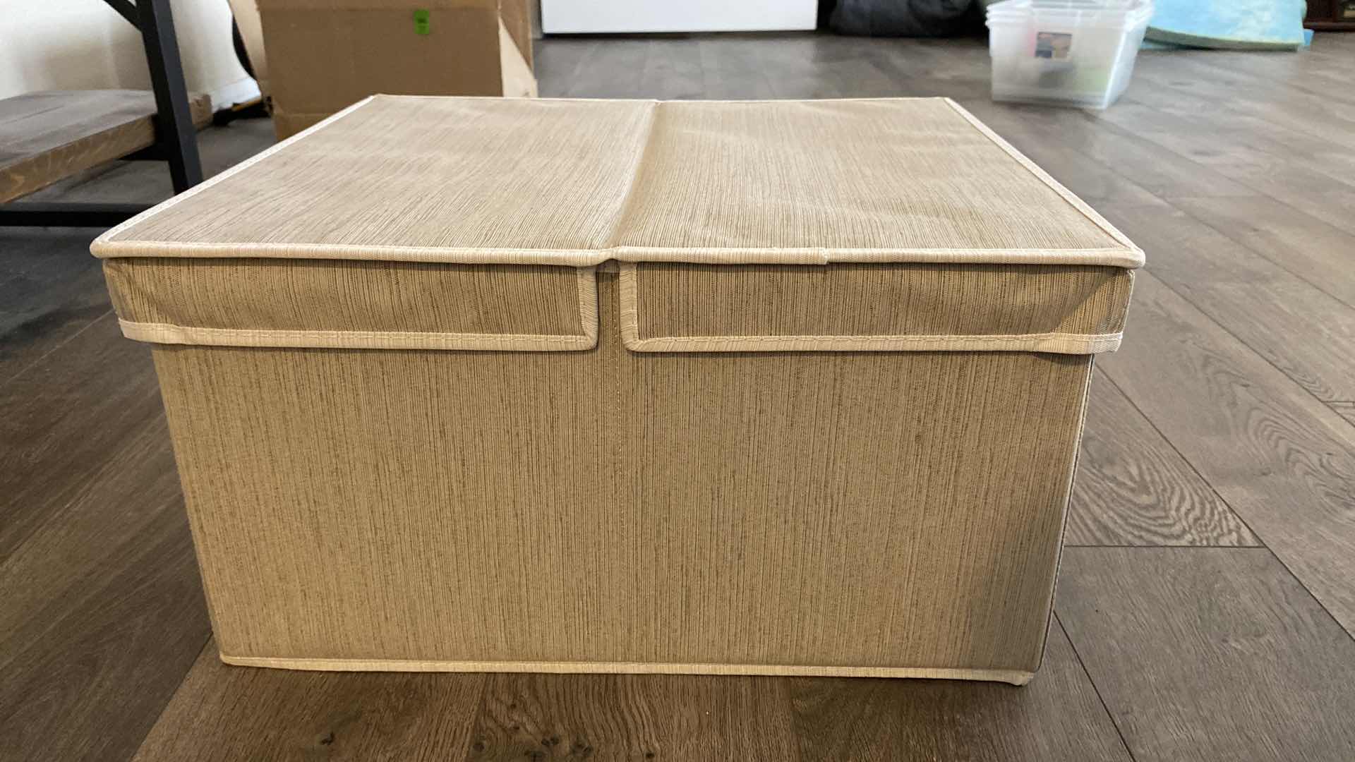 Photo 1 of 4 COLLAPSABLE STORAGE BOXES