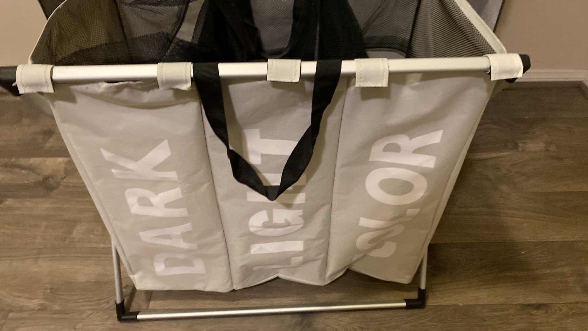 Photo 1 of HANGING STORAGE AND LAUNDRY BASKET