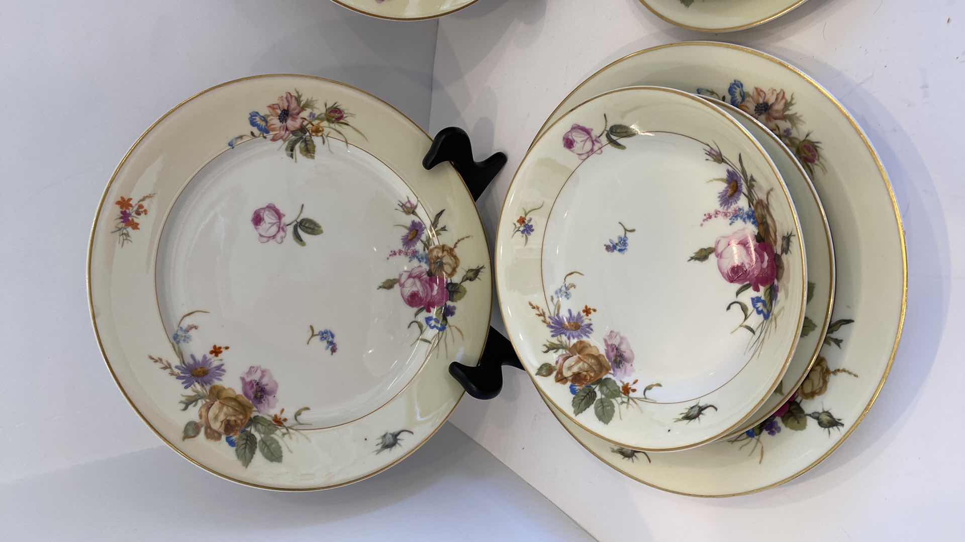 Photo 2 of 9 PIECES HAVILAND PORCELAIN LIMOGES FRANCE