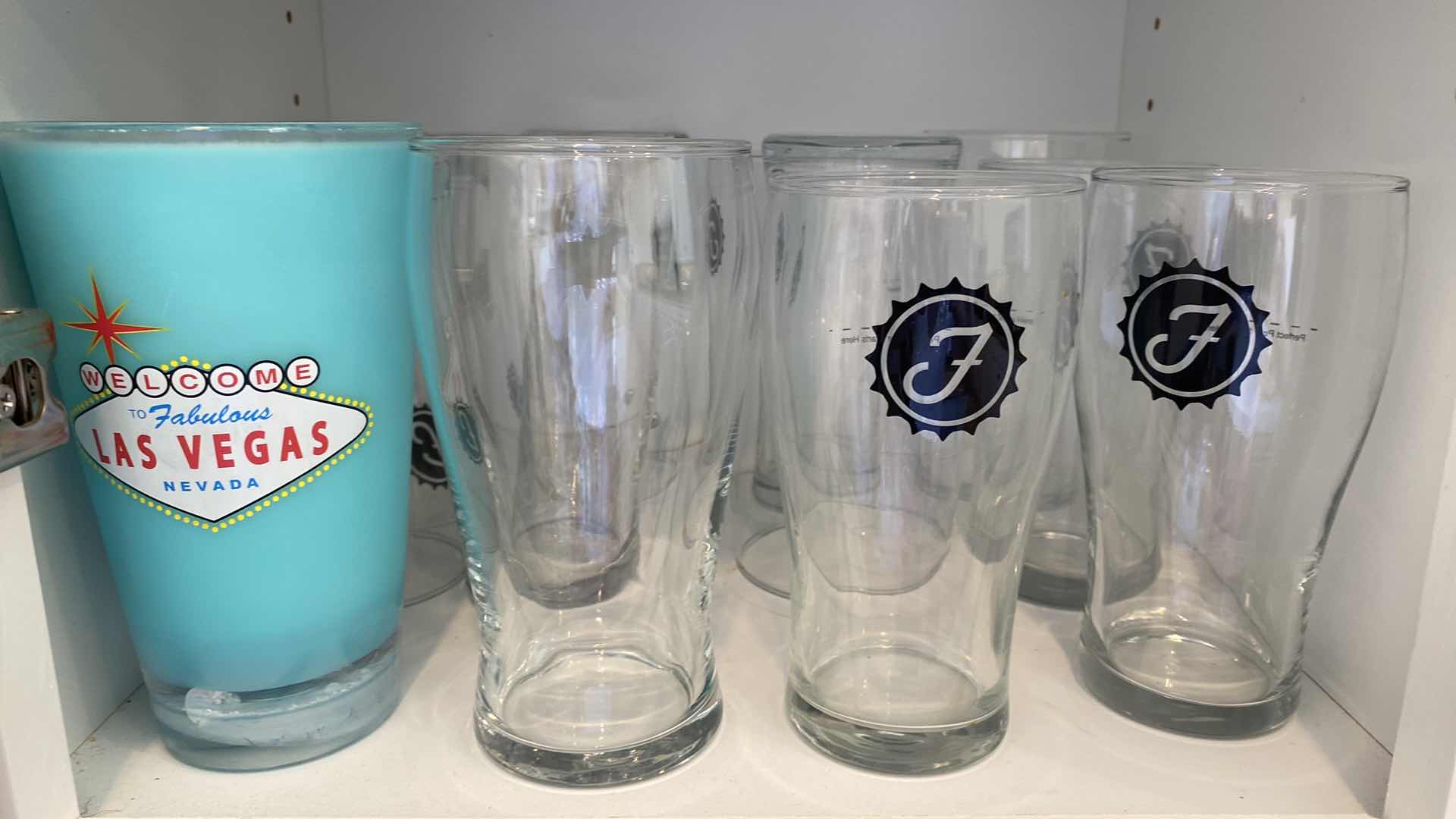 Photo 1 of CONTENTS KITCHEN CABINET GLASSWARE