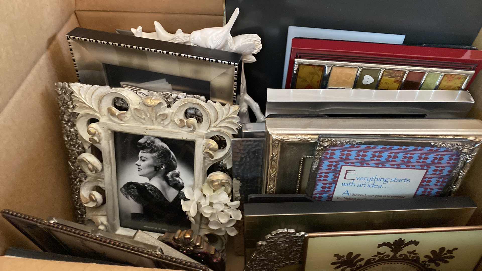 Photo 1 of BOX OF PHOTO FRAMES