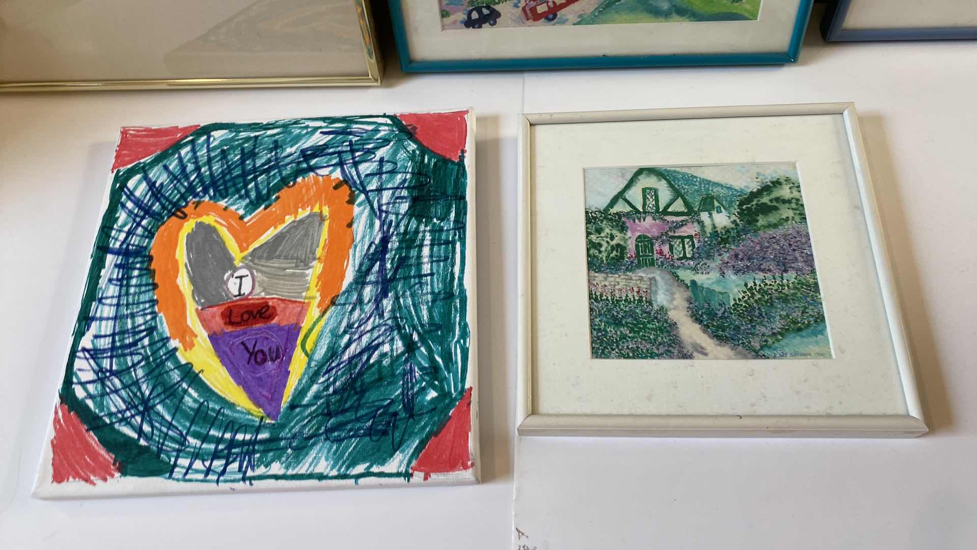 Photo 1 of ARTWORK ASSORTMENT LARGEST 12” x 10”