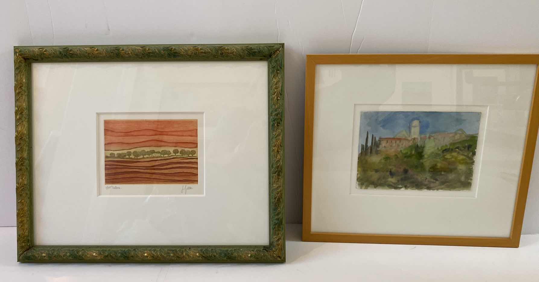 Photo 1 of FRAMED ART SIGNED HILLS AND TREES 16” x 13”