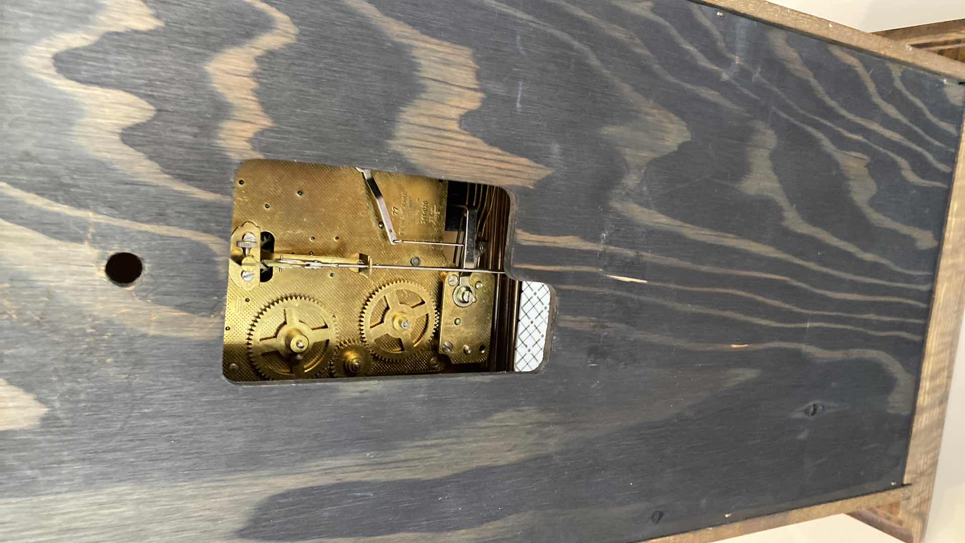 Photo 1 of LANDMARK WESTMINSTER CHIME MANTLE CLOCK 13 1/2” x 21 1/2”