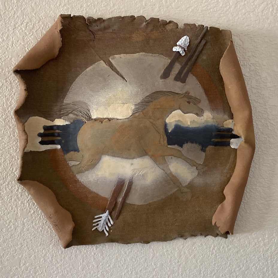 Photo 1 of 1988 E KATZER CLAY STONEWARE WALL DECOR 22” x 22”