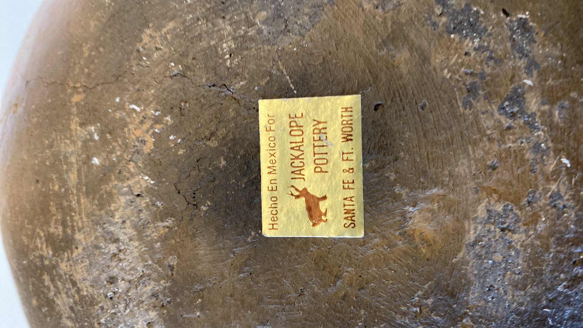 Photo 1 of JACKALOPE POTTERY 10” x 11”