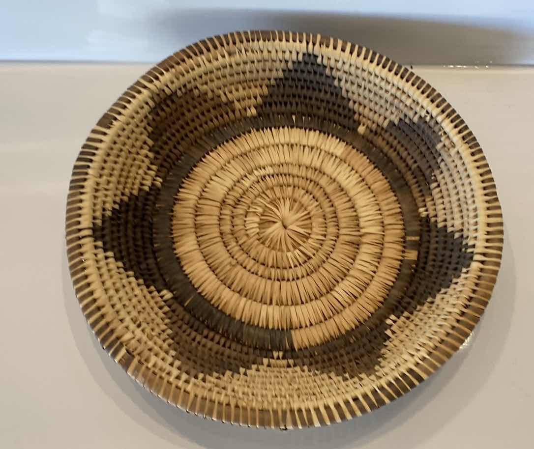 Photo 1 of HANDWOVEN BASKET 12 1/2“