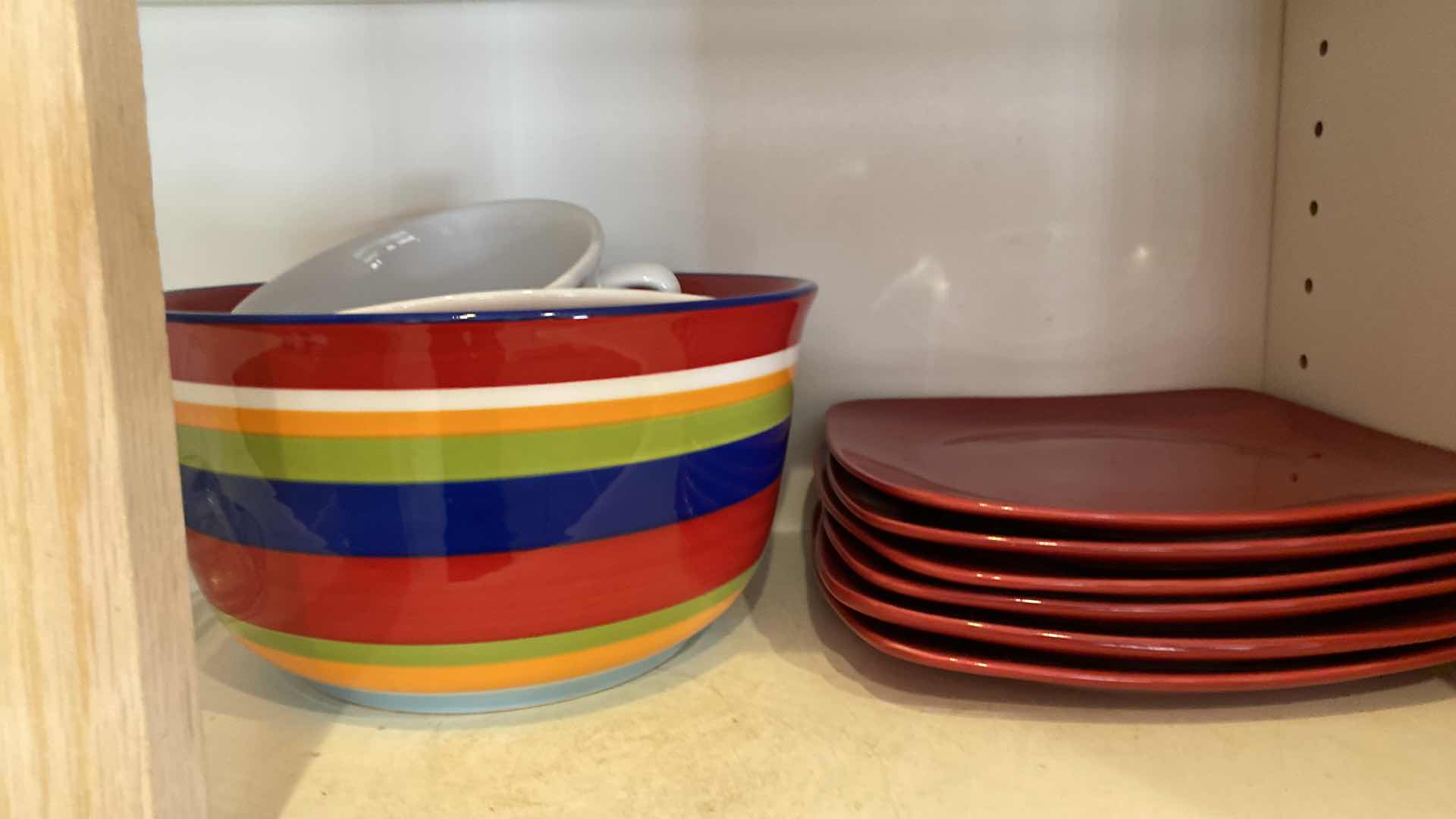 Photo 6 of CONTENTS OF KITCHEN CABINET DISHES AND MORE