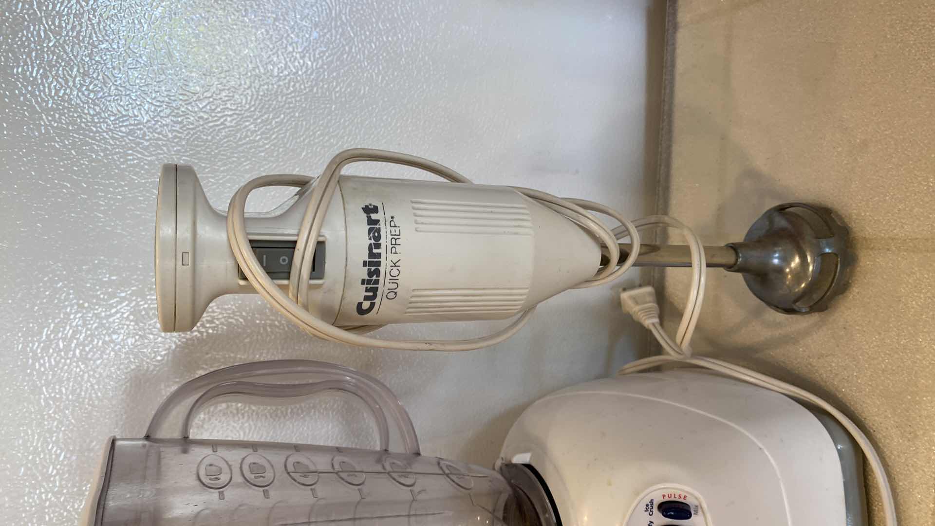 Photo 1 of OSTERIZER BLENDER CUTTING BOARD AND CUISINART QUICK PREP