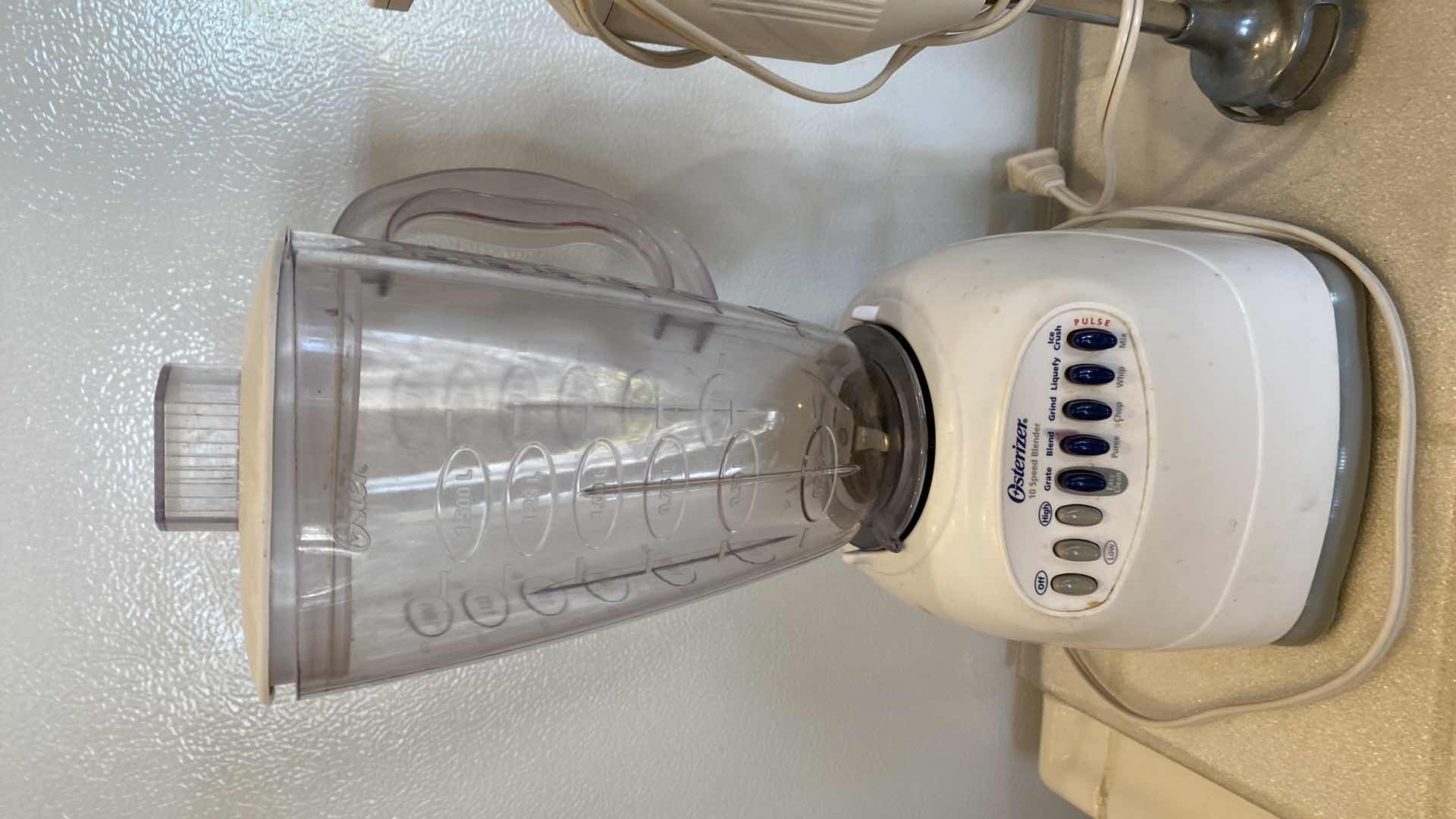 Photo 1 of OSTERIZER BLENDER CUTTING BOARD AND CUISINART QUICK PREP