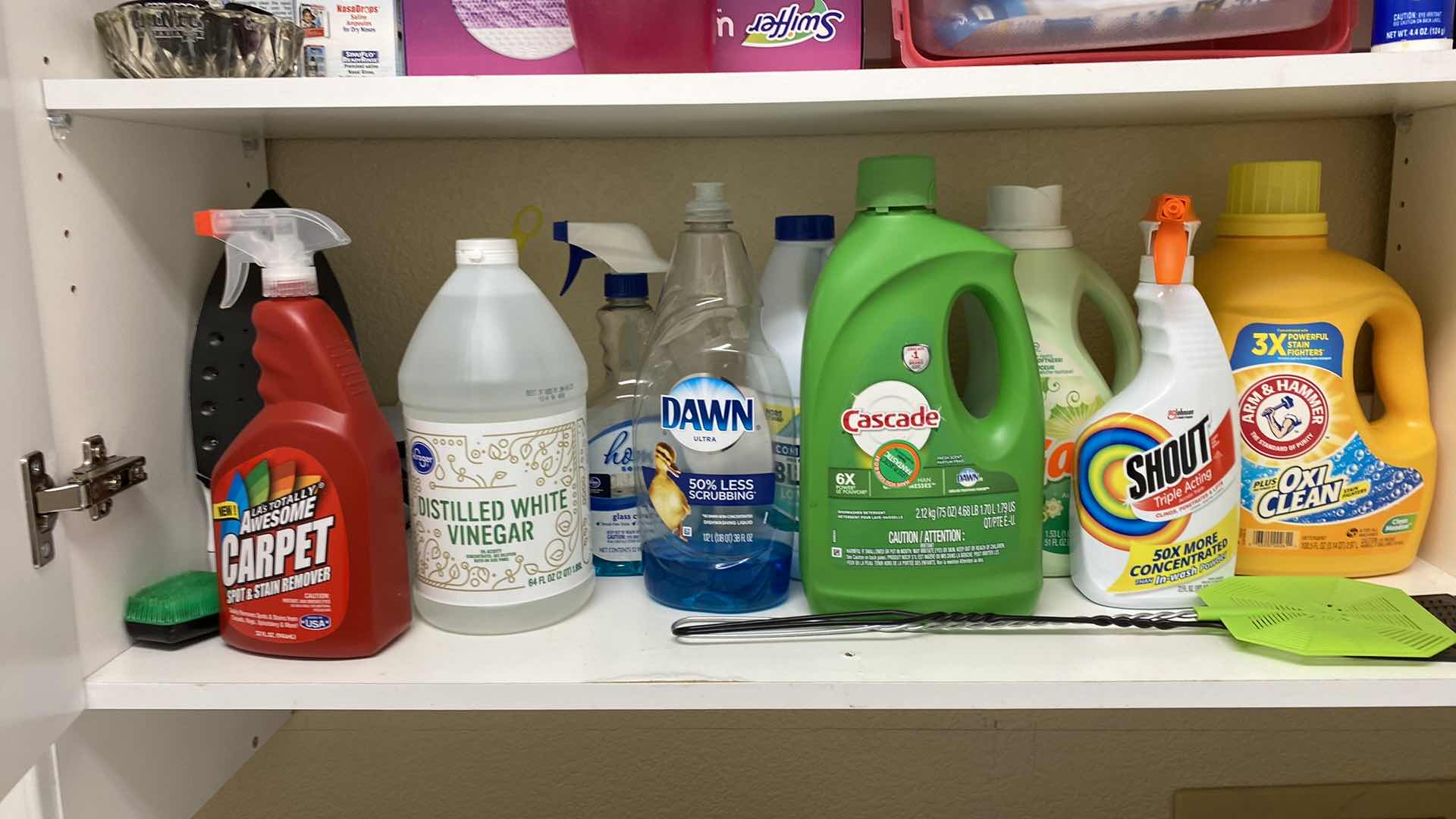 Photo 1 of CONTENTS OF LAUNDRY ROOM CABINET