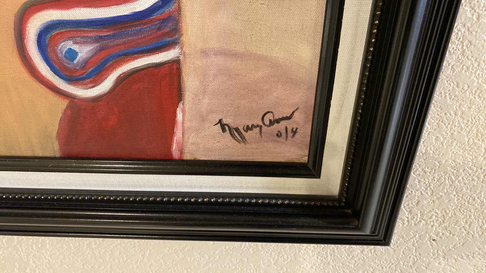 Photo 1 of FRAMED SOUTHWEST ORIGINAL ARTWORK ON CANVAS 21 1/2” x 25 1/2”