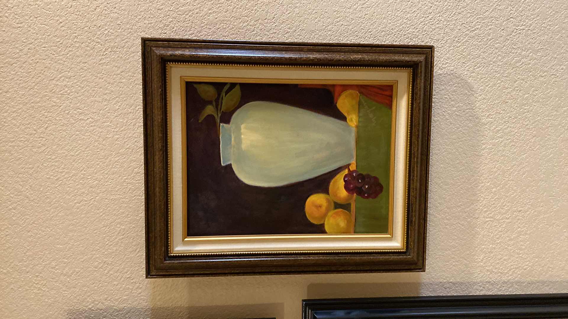 Photo 1 of FRAMED STILL LIFE ORIGINAL ARTWORK ON CANVAS 17 1/2 “ x 21 1/2”