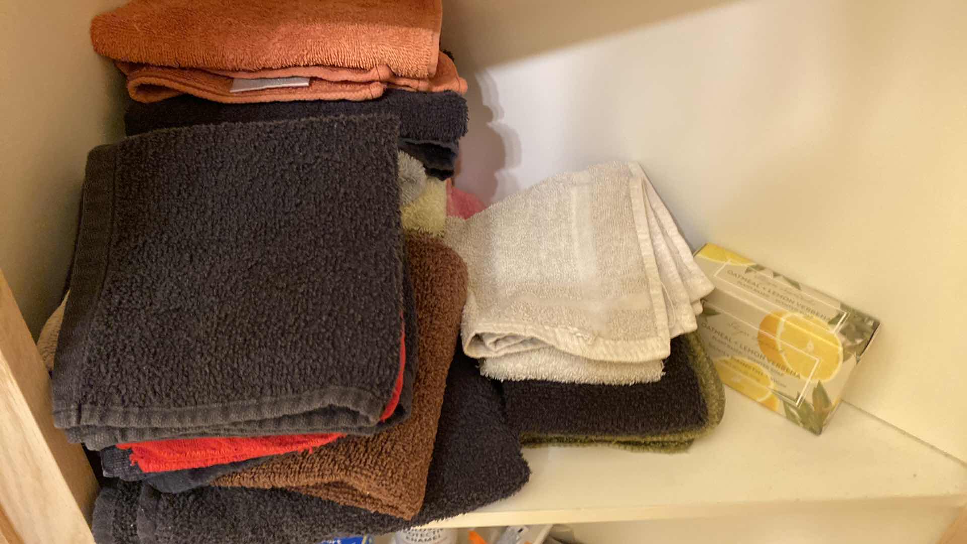 Photo 1 of CONTENTS OF HALL BATH CABINET BEHIND DOOR