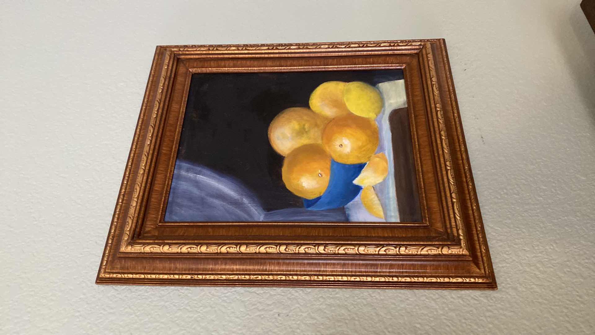 Photo 1 of FRAMED ORIGINAL STILL LIFE ARTWORK 17” x 20”