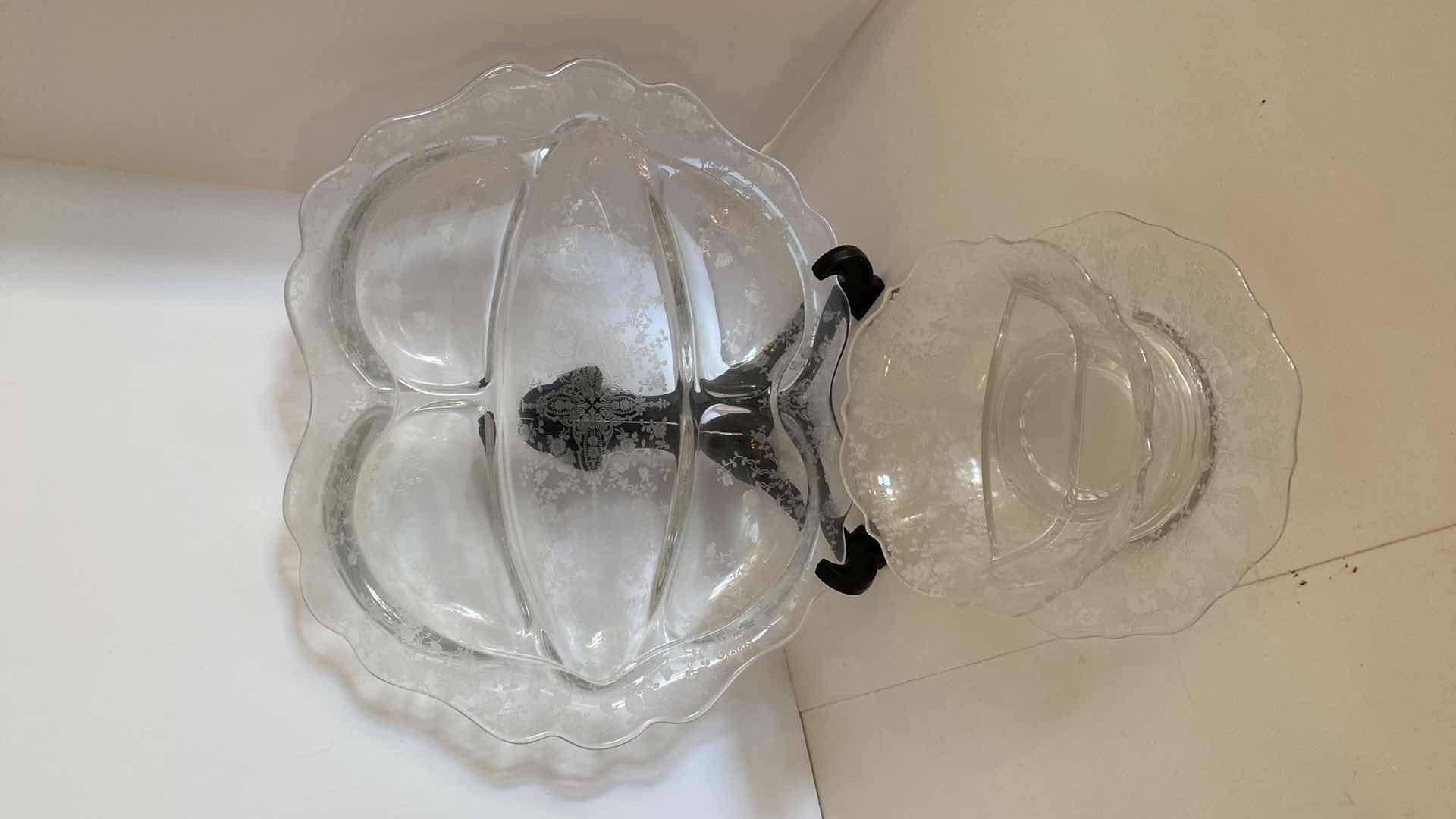 Photo 1 of GLASSWARE PLATES AND SERVEWARE