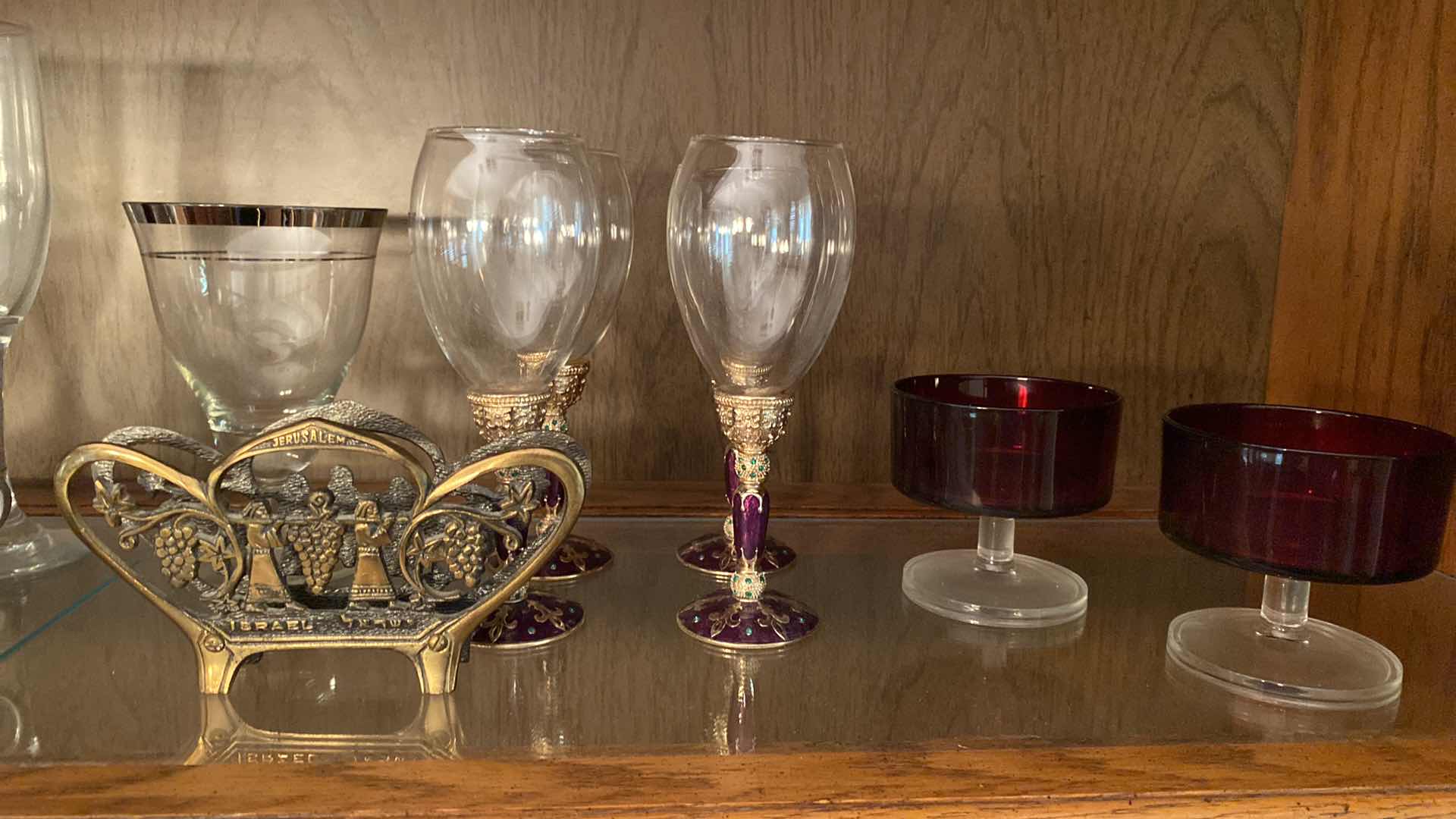 Photo 1 of TOP SHELF OF CHINA DISPLAY CABINET