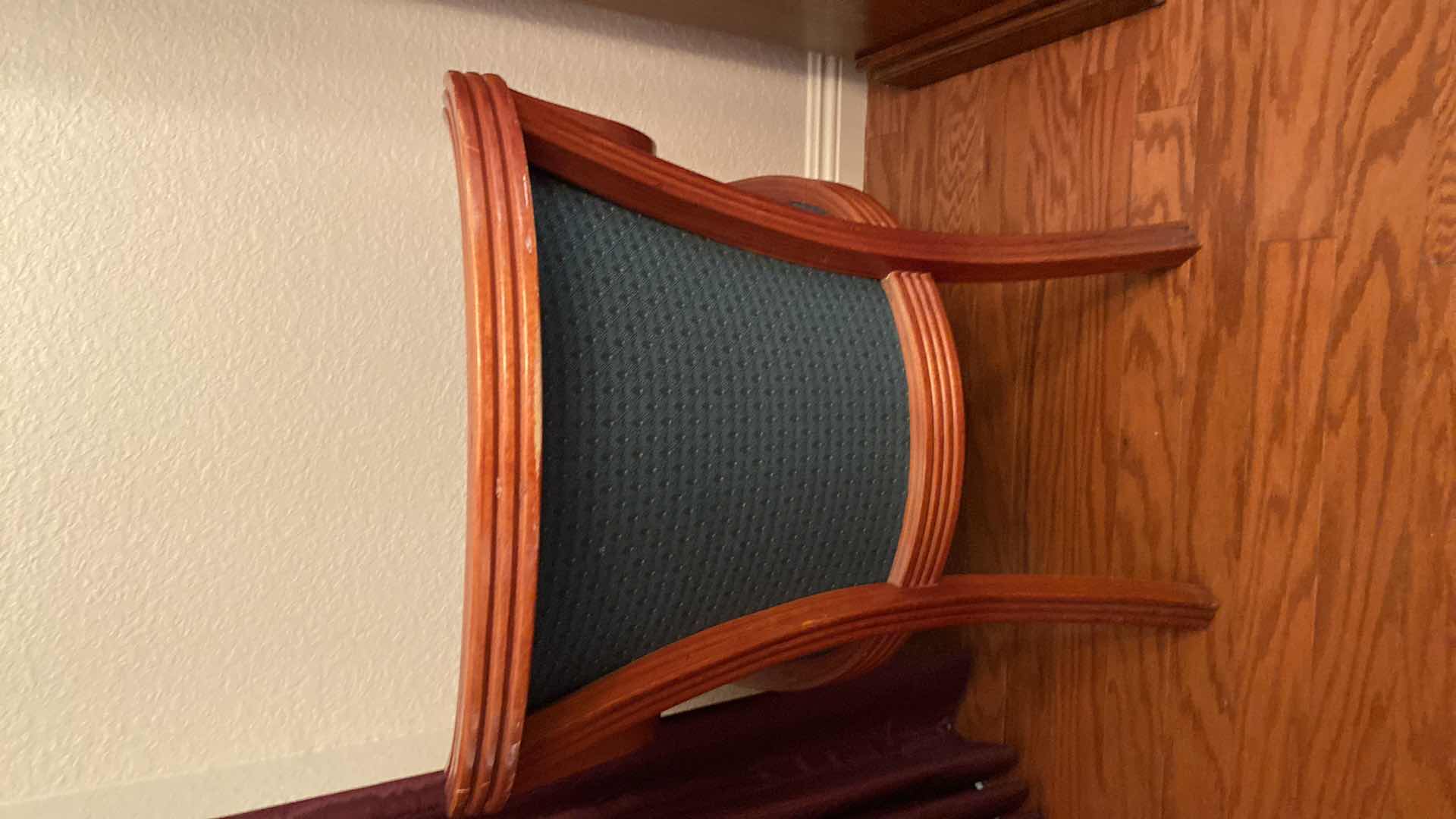 Photo 4 of TEAL OCCASIONAL CHAIR