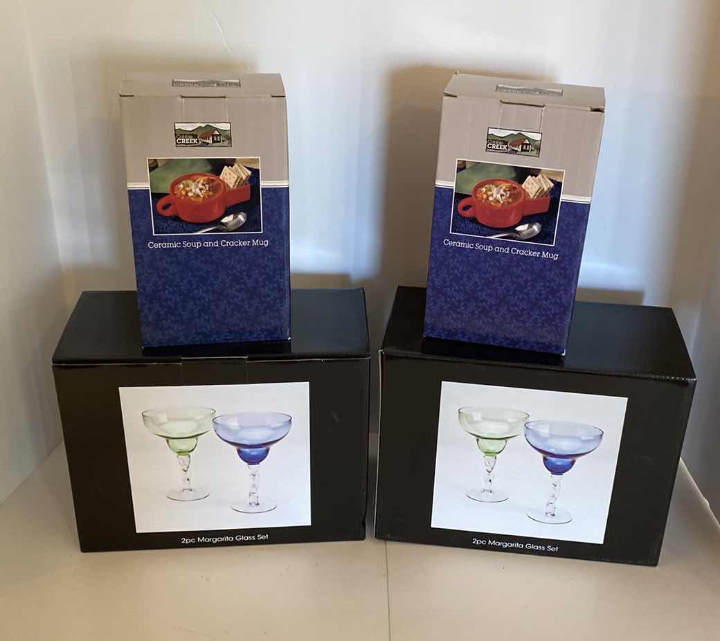 Photo 1 of MARGARITA GLASSES AND SOUP MUGS