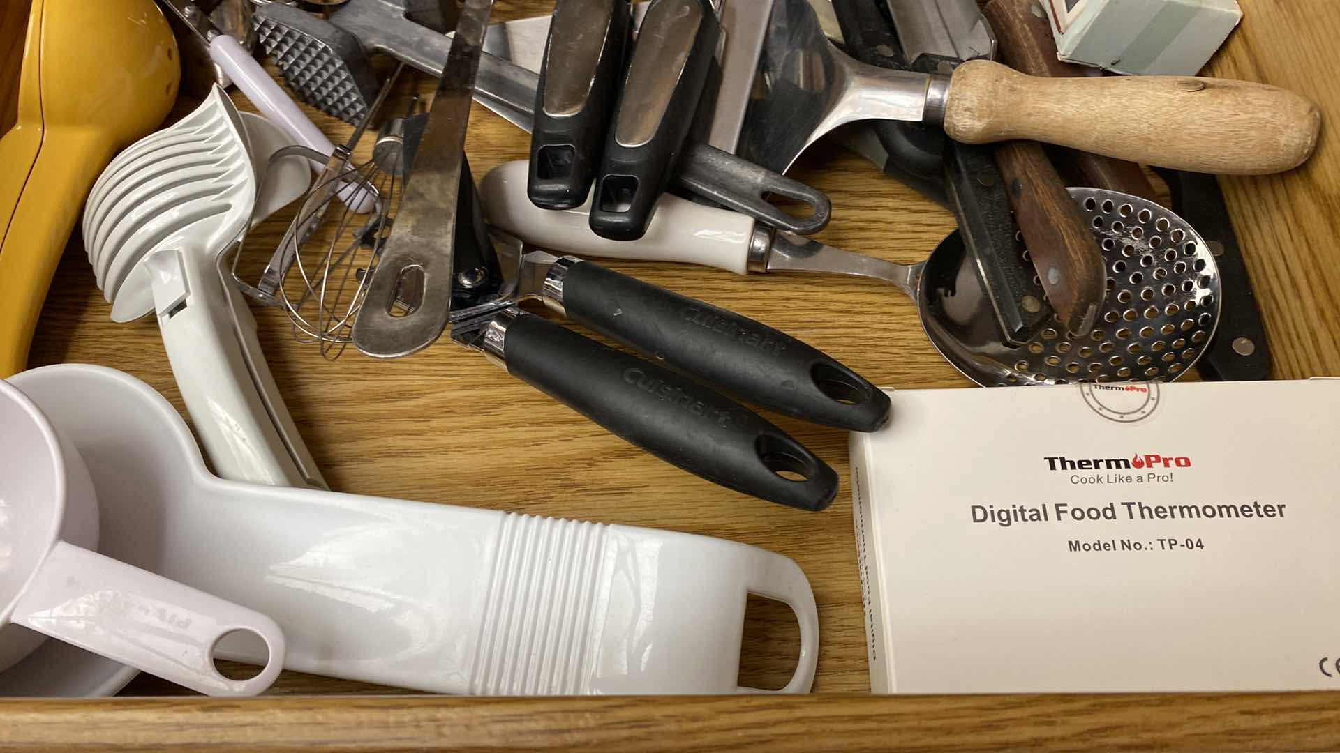 Photo 1 of CONTENTS OF KITCHEN CABINET COOKING UTENSILS