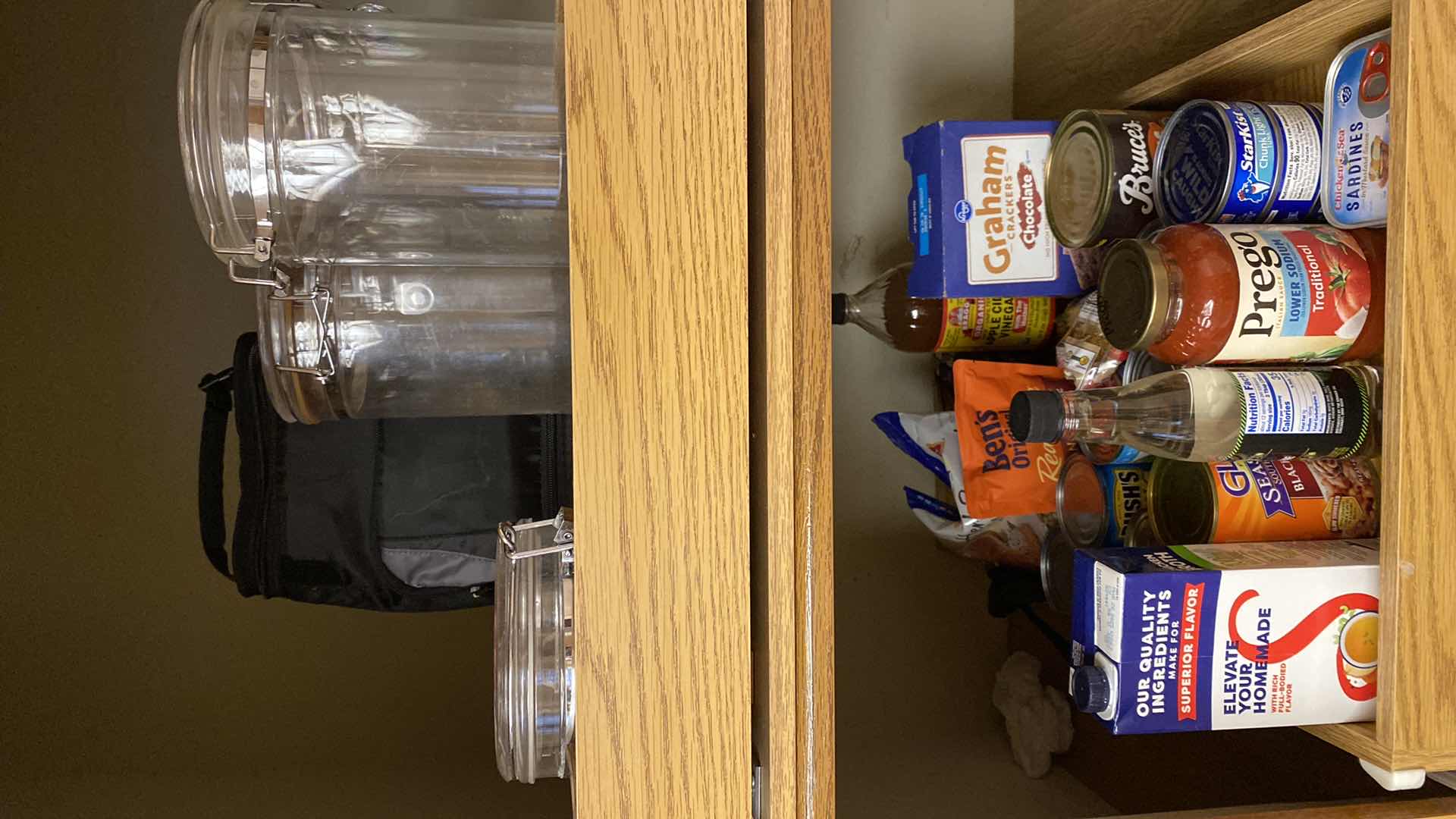 Photo 1 of CONTENTS KITCHEN CABINET STORAGE AND FOOD