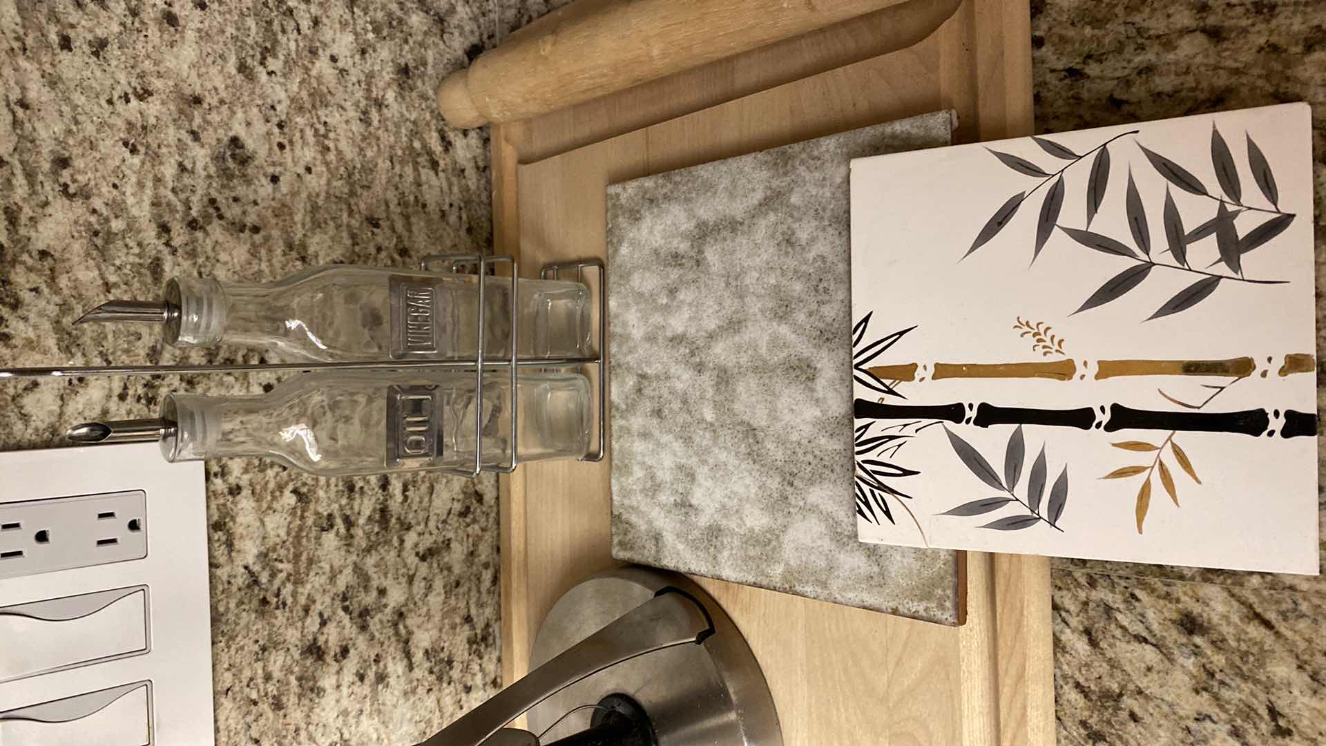 Photo 1 of CUTTING BOARDS WITH ROLLING PIN TOWEL HOLDER AND MORE