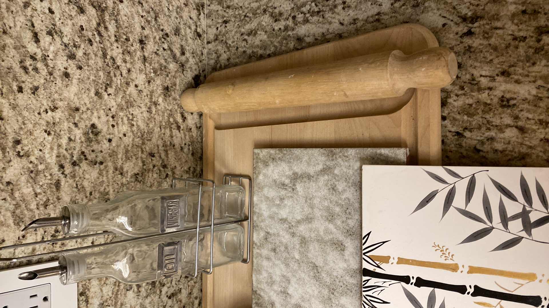 Photo 4 of CUTTING BOARDS WITH ROLLING PIN TOWEL HOLDER AND MORE