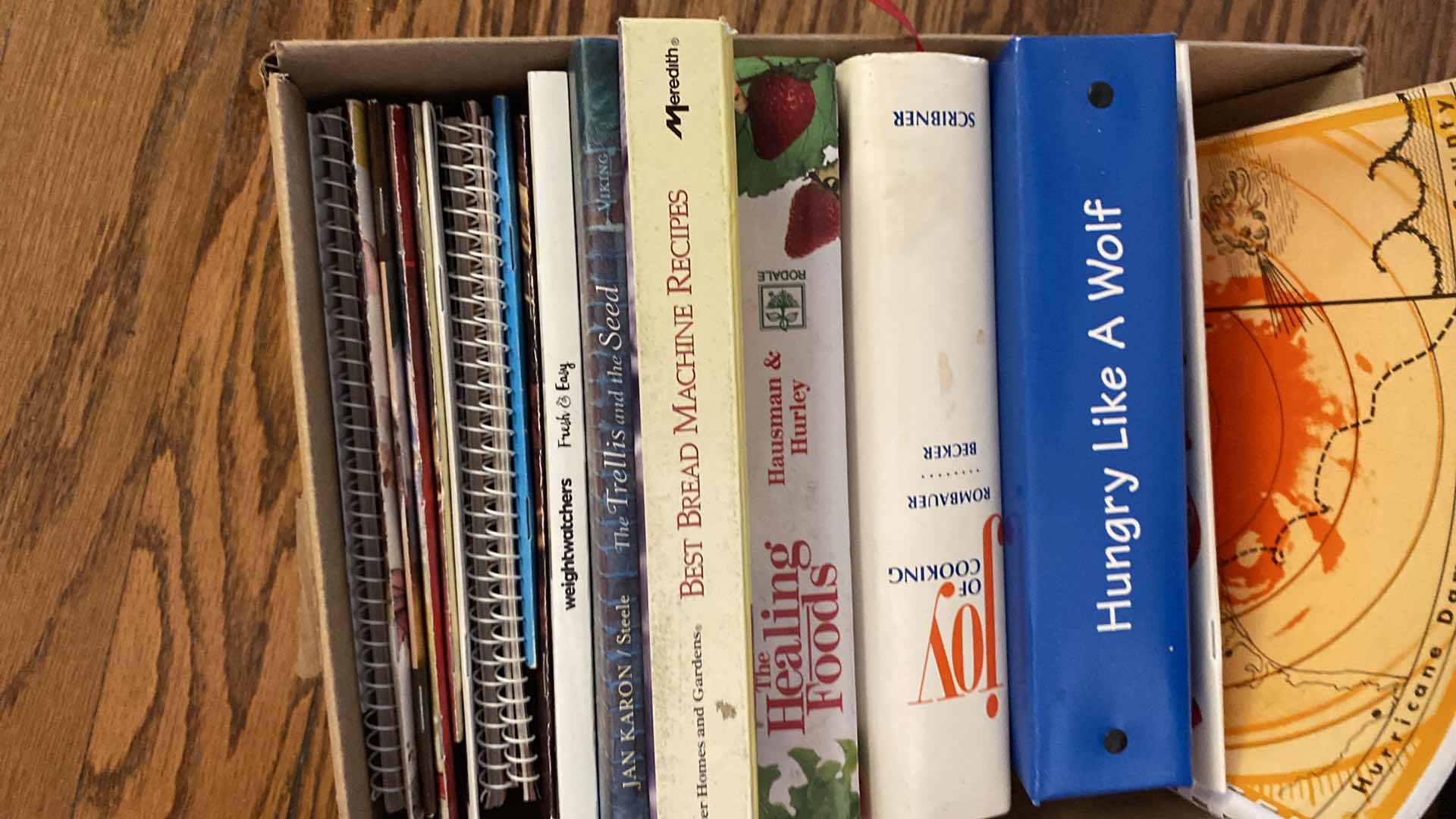 Photo 1 of BOX OF COOK BOOKS