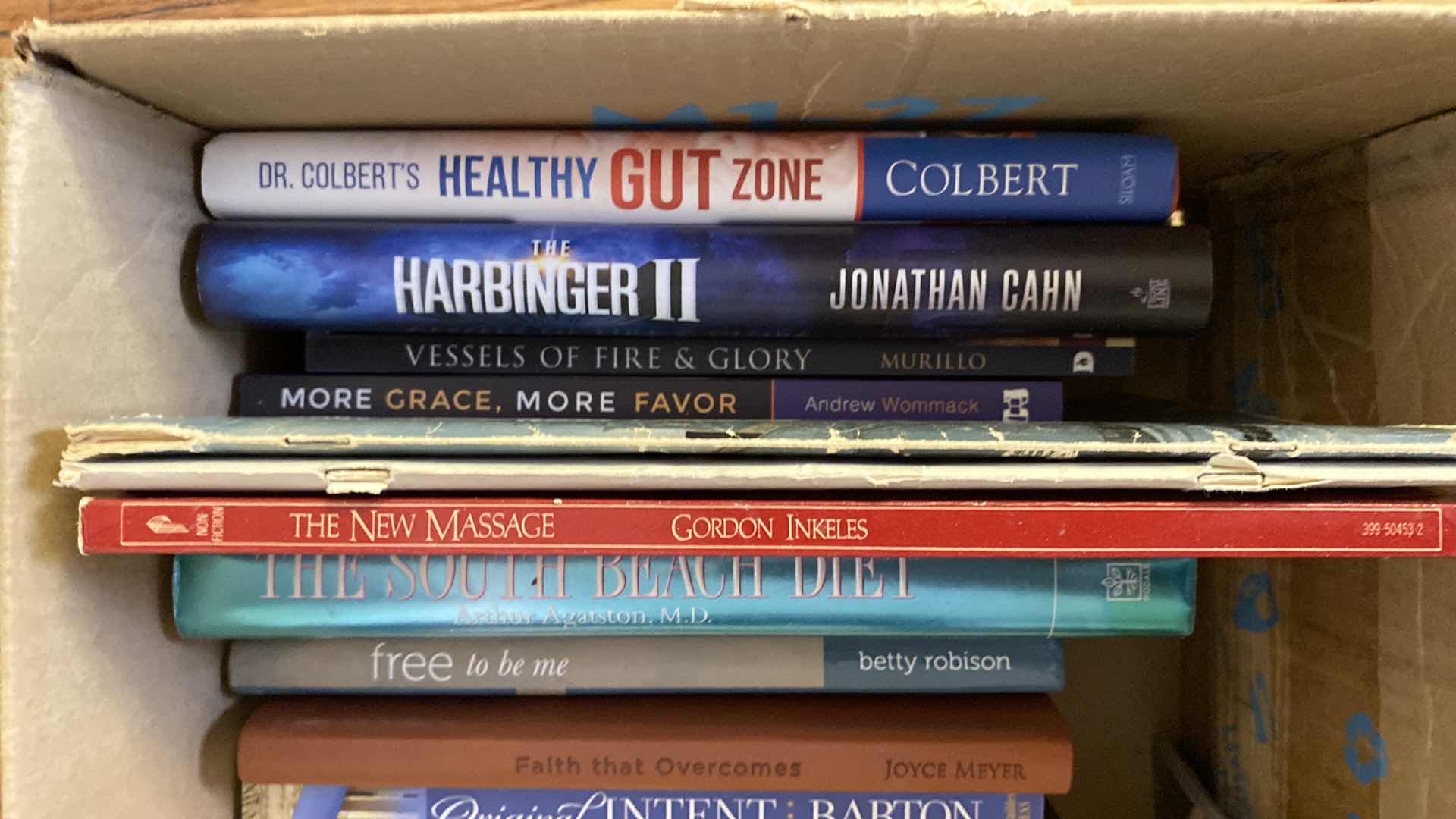 Photo 1 of BOX OF BOOKS