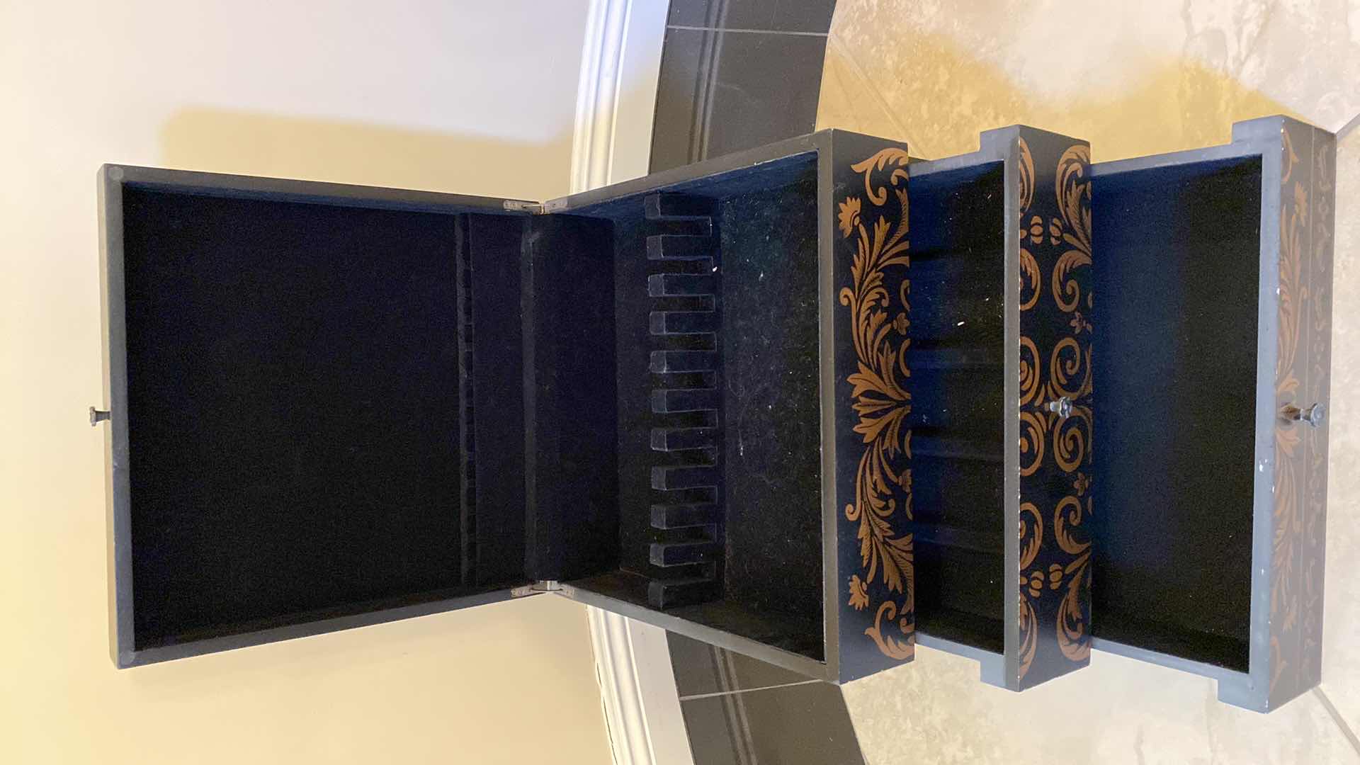 Photo 1 of TUSCAN STYLE WOOD BOX DECOR WITH  STORAGE 16“ x 16“ H 14 “