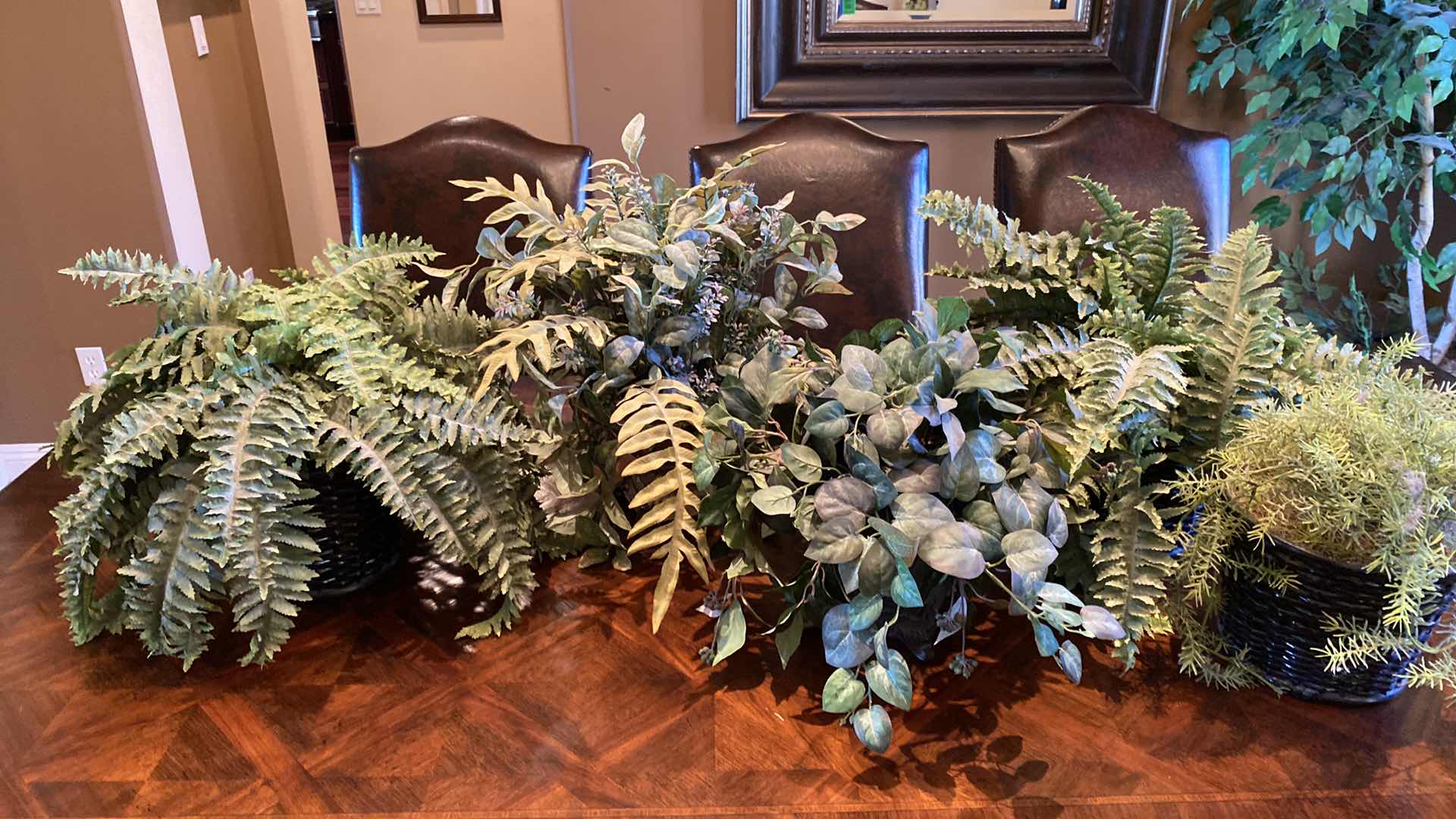 Photo 1 of 5 FAUX PLANTS IN POTS AND BASKETS