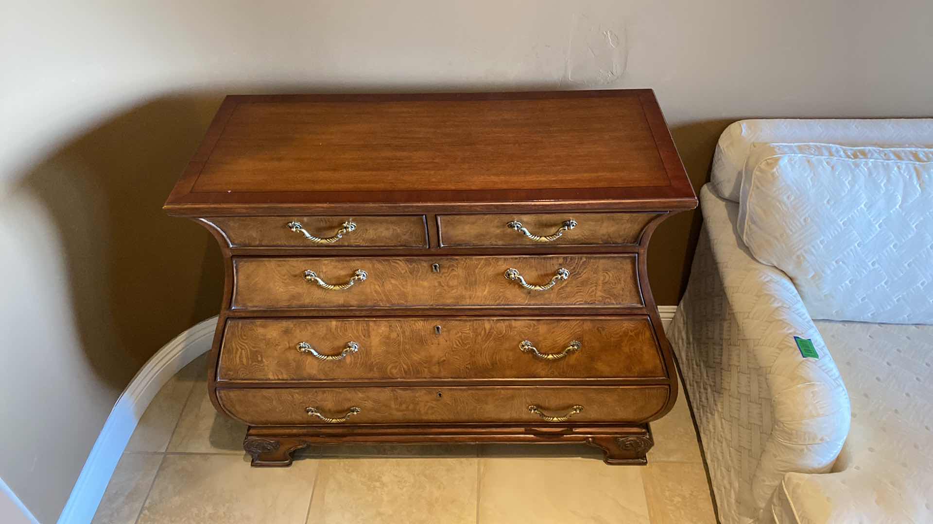 Photo 1 of 5 DRAWER WOOD BOMBAY CHEST 41“ x 19“ H 36”