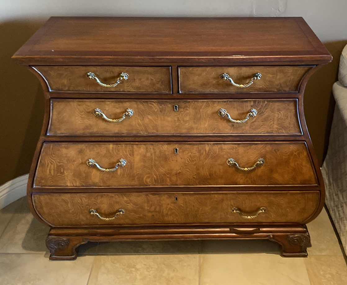 Photo 1 of 5 DRAWER WOOD BOMBAY CHEST 41“ x 19“ H 36”