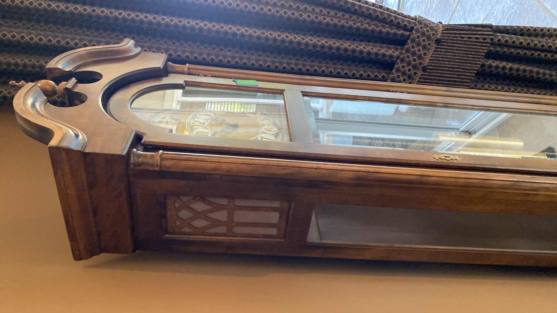 Photo 1 of RIDGEWAY GRANDFATHER CLOCK 21 1/2“ x 12“ H 81”