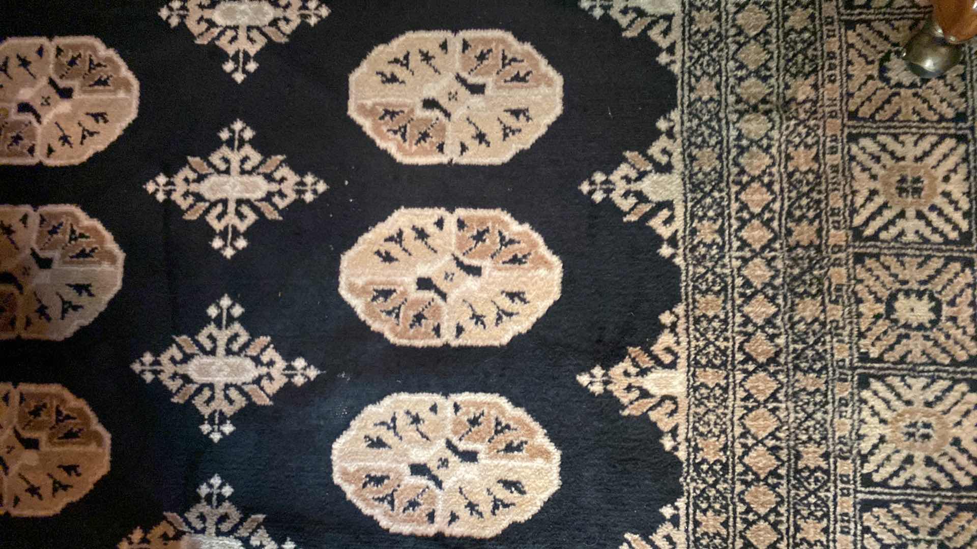 Photo 1 of HAND WOVEN WOOL RUG 8 feet 2” x 11’