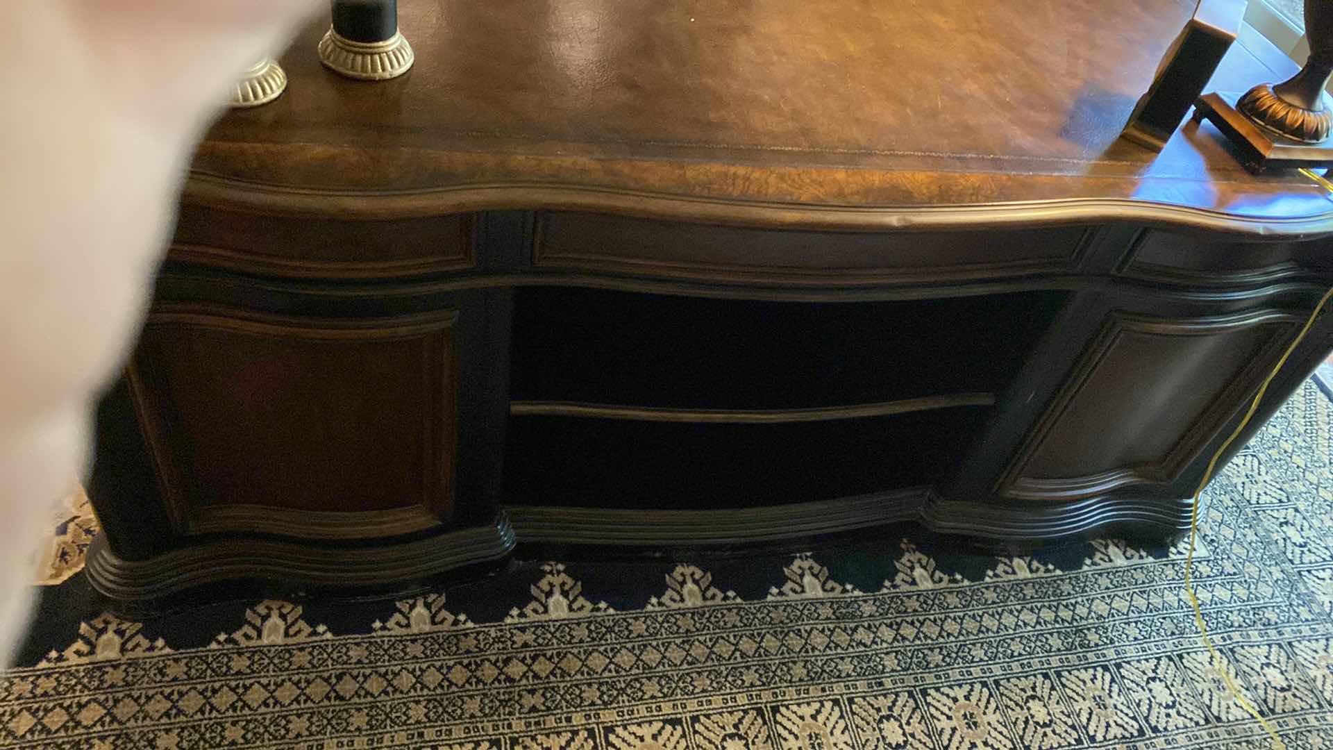 Photo 2 of HOOKER EXECUTIVE DESK 37“ x 75“ H 30” (DESK ONLY, OTHER ITEMS SOLD SEPARATELY)